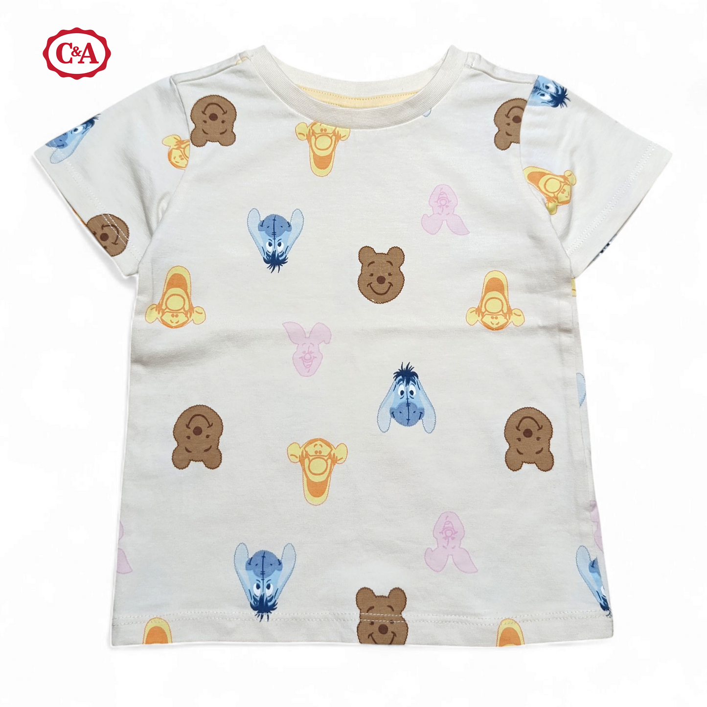 Round T-shirts ( Disney character Winnie the Pooh )