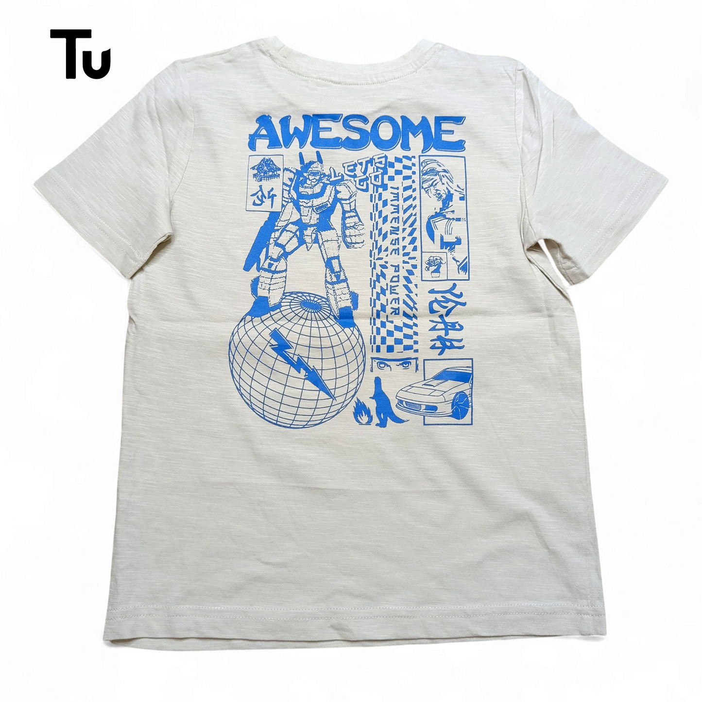 Tu Round Neck T-shirt ( Transformers Optimus Prime )
