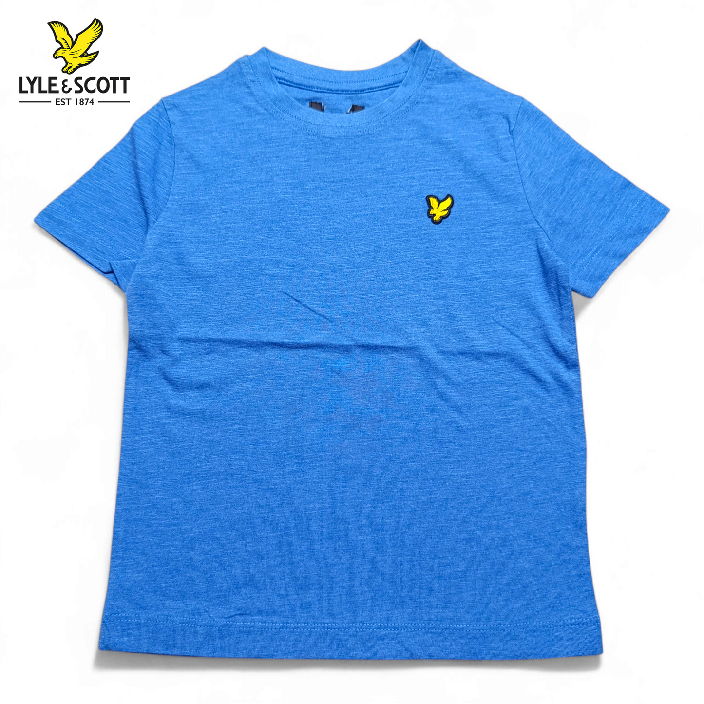 Lyle& Scott Round Neck T-shirt ( Basic T-shirt With Eagle Logo )