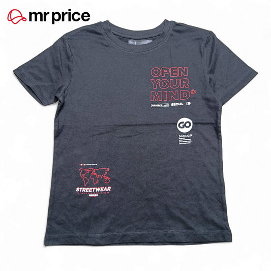 MR Price Round Neck T-shirt ( Open Your Mind )