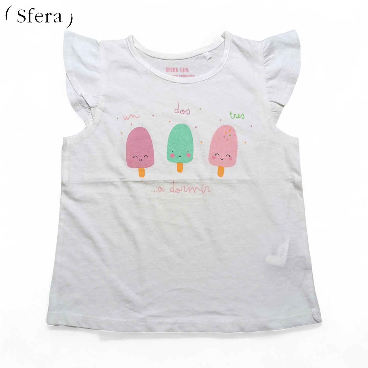 Sfera Round Neck T-shirt ( Ice Cream )