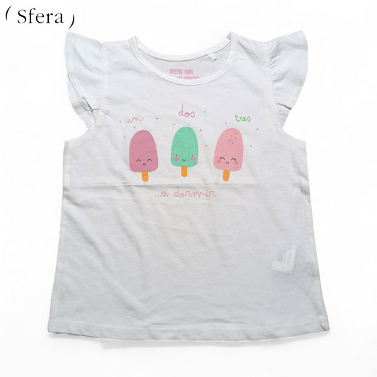 Sfera Round Neck T-shirt ( Ice Cream )