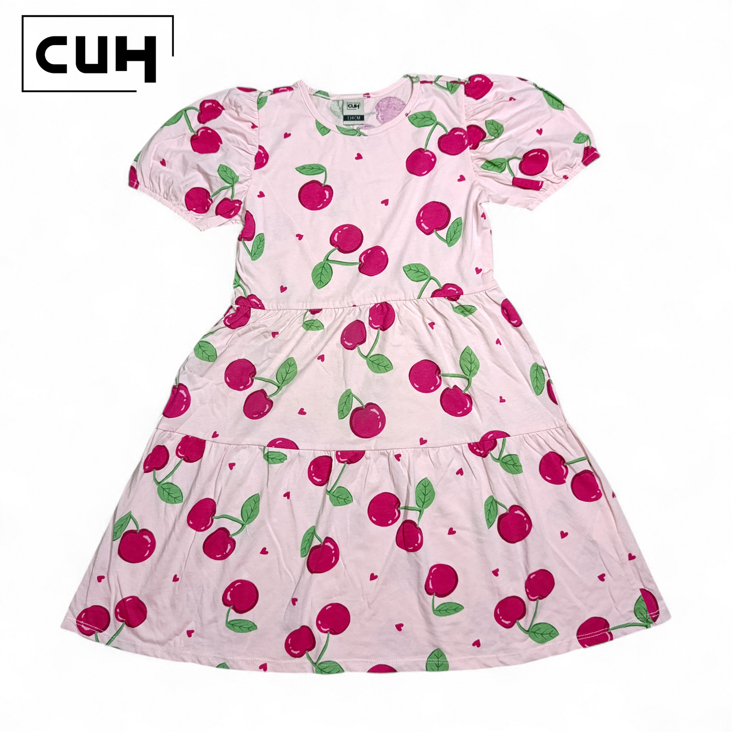 Cuh Dress ( Cherries Printed )