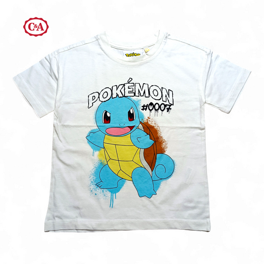 C&A Round Neck T-shirt ( Pokemon Drop Shoulder  )