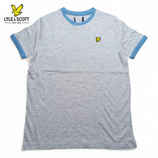 Lyle& Scott Round Neck T-shirt ( Basic T-shirt With Eagle Logo )