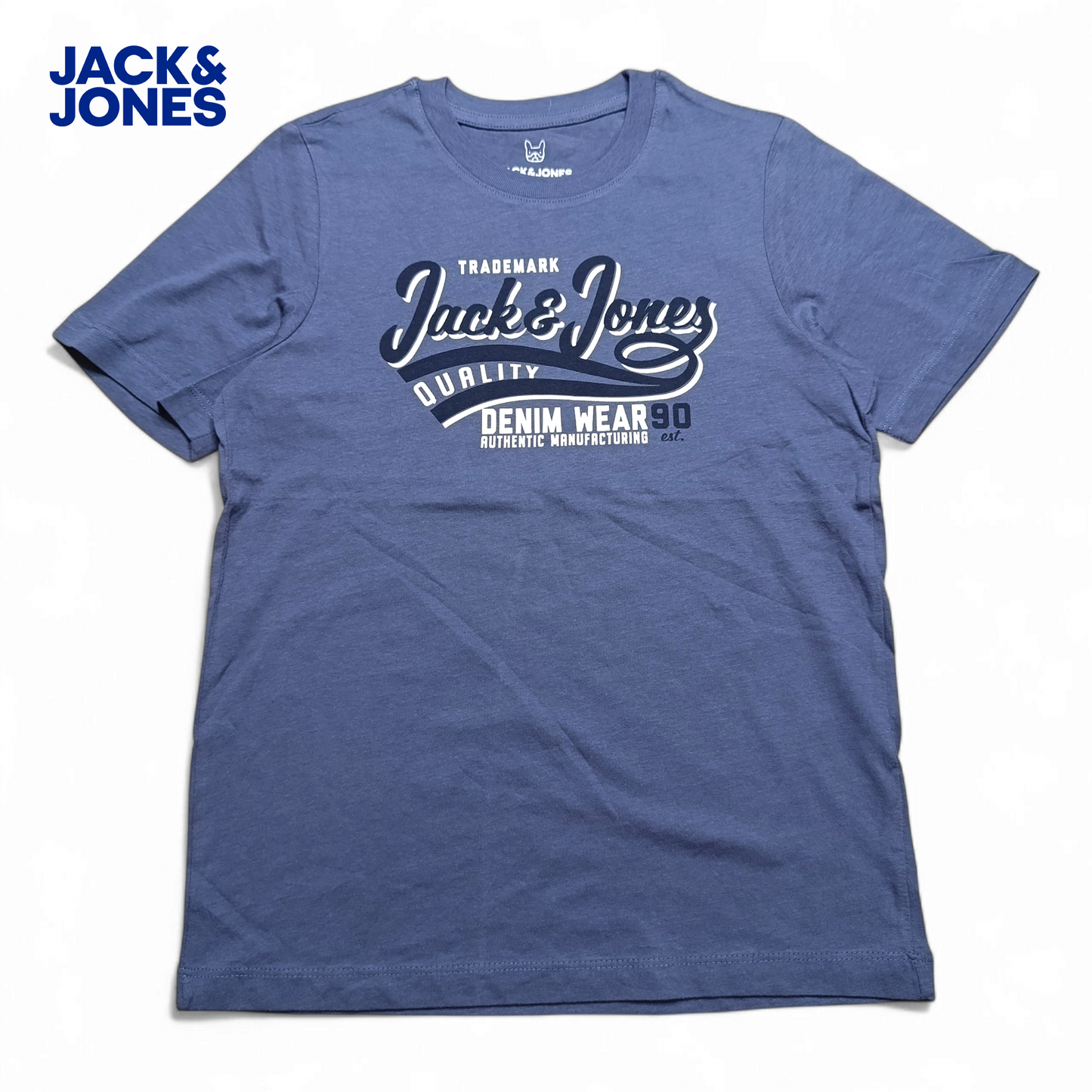 Jack & Jonse Round Neck T-shirt ( Classic Print of Jack & Jones )