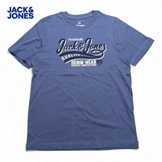 Jack & Jonse Round Neck T-shirt ( Classic Print of Jack & Jones )