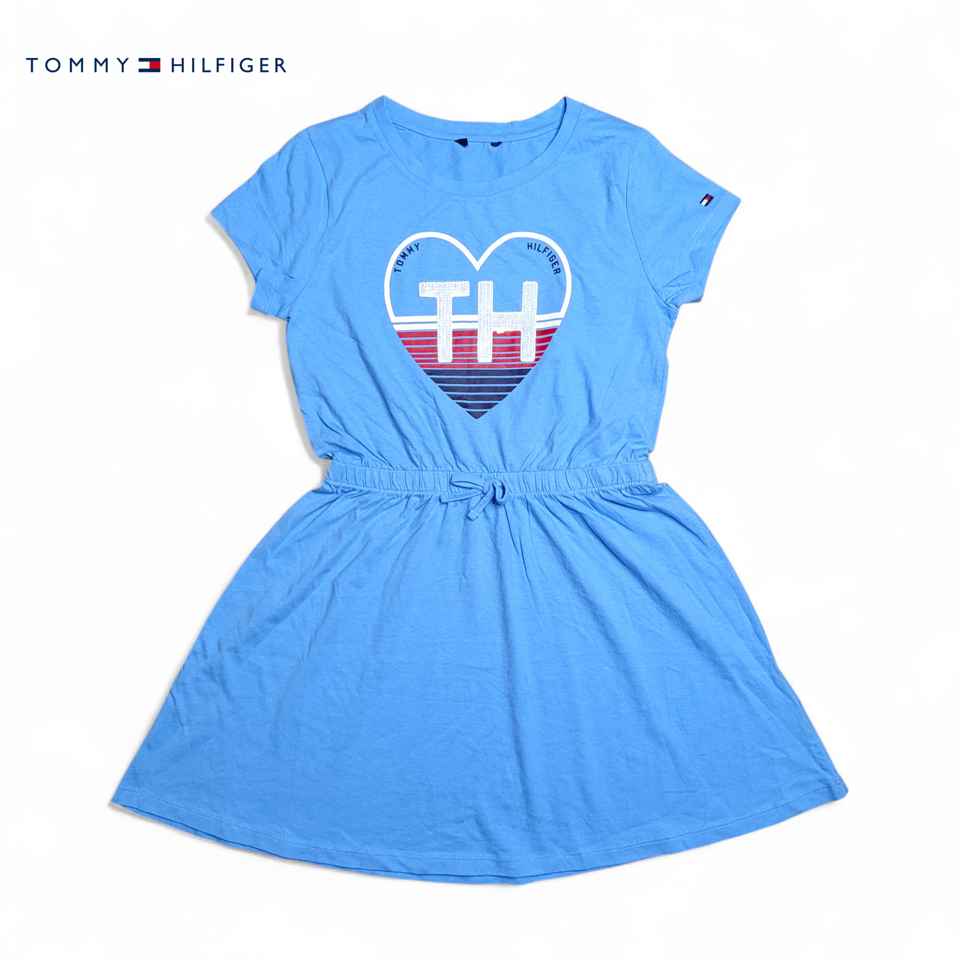 tommy hilfiger sequin dress Tommy Hilfiger Kid's Big Girls Flip Sequins Dress Blue Size 16