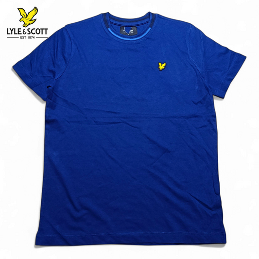 Lyle& Scott Round Neck T-shirt ( Basic T-shirt With Eagle Logo )
