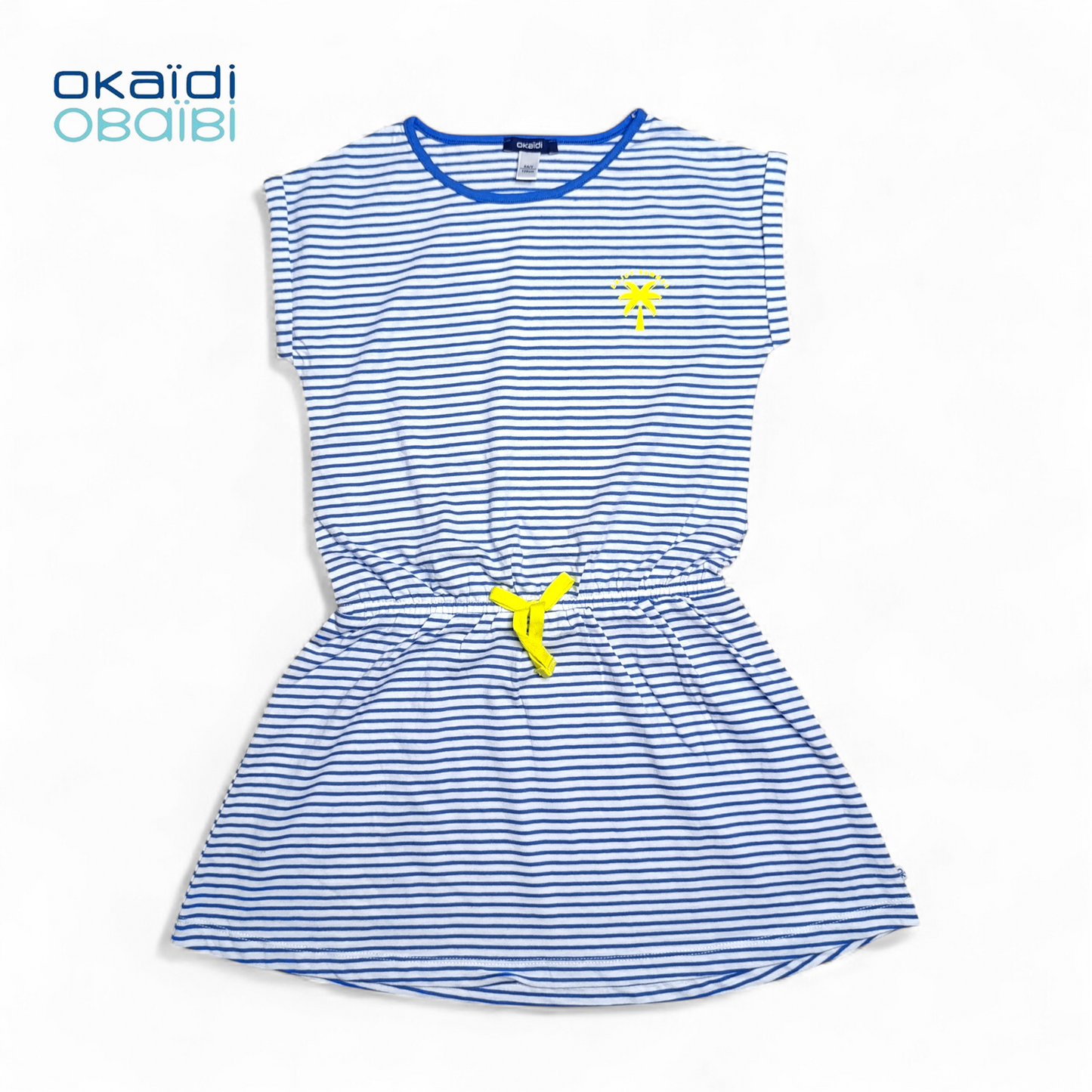 Okaidi Dress ( Stripes )