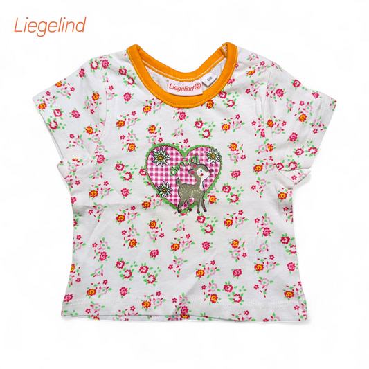 Liegelind round Neck t-shirt ( Printed )