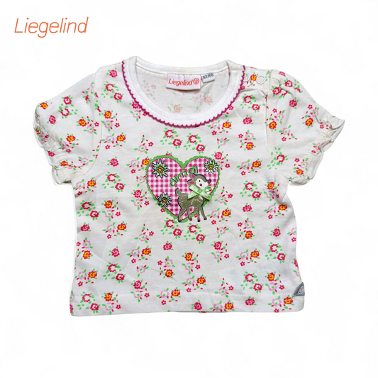 Liegelind round Neck t-shirt ( Printed )