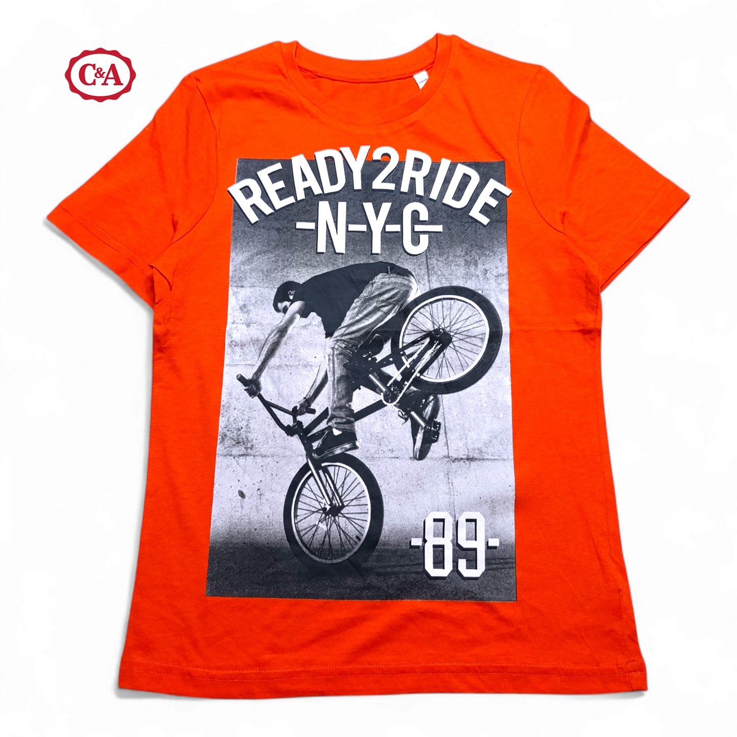 C&A Round Neck T-shirt ( Ready To Ride )