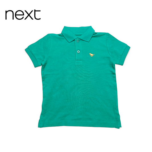 Next Polo T-shirt ( Small Embroidered Dinosaur )