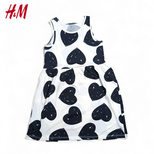 H&M Dress ( Printed Hearts )