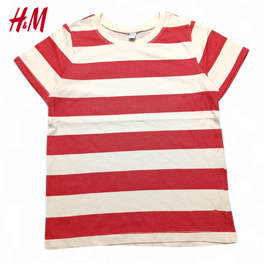 H&M Round Neck T-shirt ( Stripes )