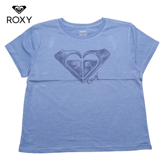 Roxy Round Neck T-shirt ( Crop Top )