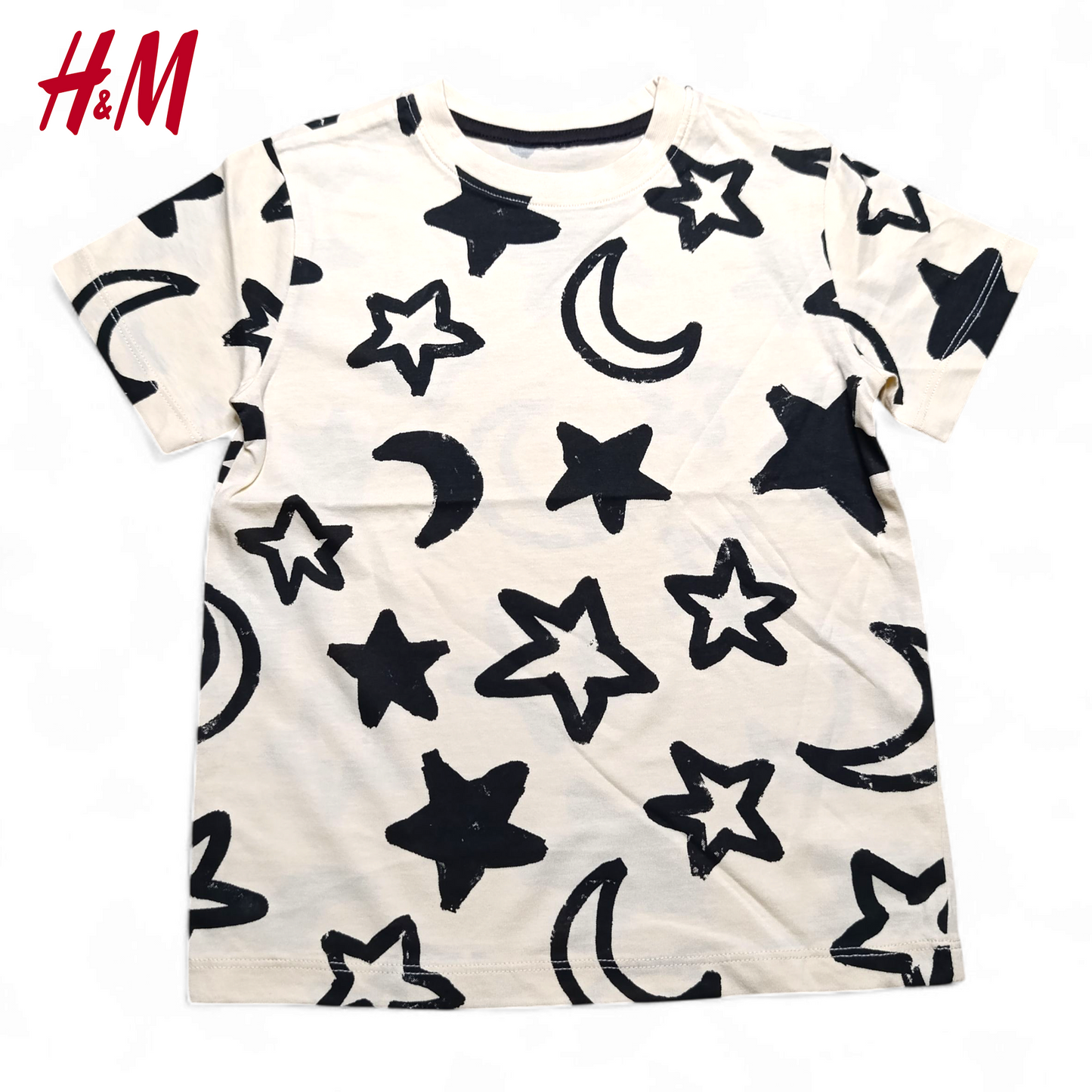 H&M Round Neck T-shirt ( Printed )