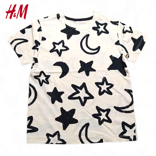 H&M Round Neck T-shirt ( Printed )