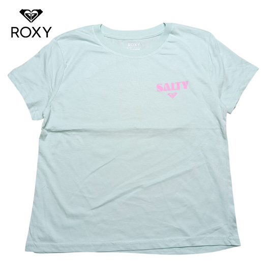 Roxy Round Neck T-shirt ( Baggy Crop Top )
