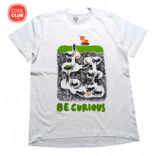 Cool Club T-shirt ( Be Curious )