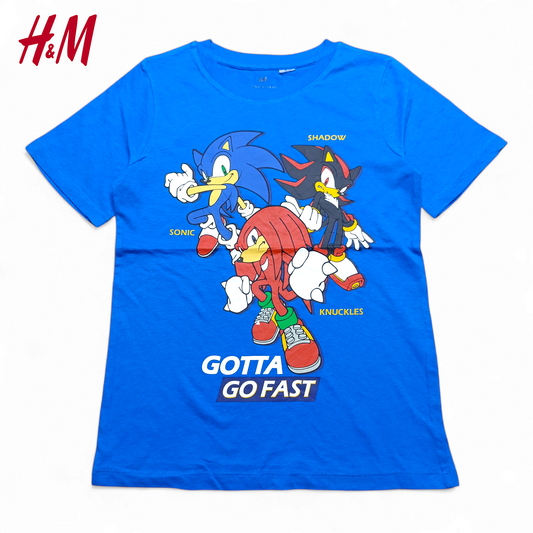 H&M Round Neck T-shirt ( Sonic )