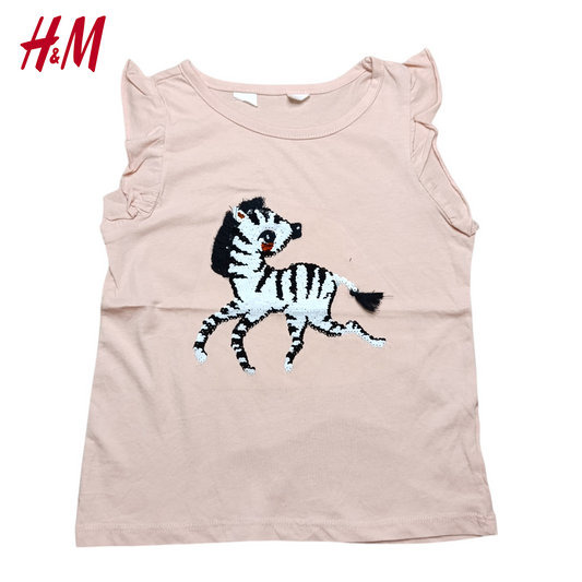 H&M Round Neck T-shirt ( Reversible Sequins )