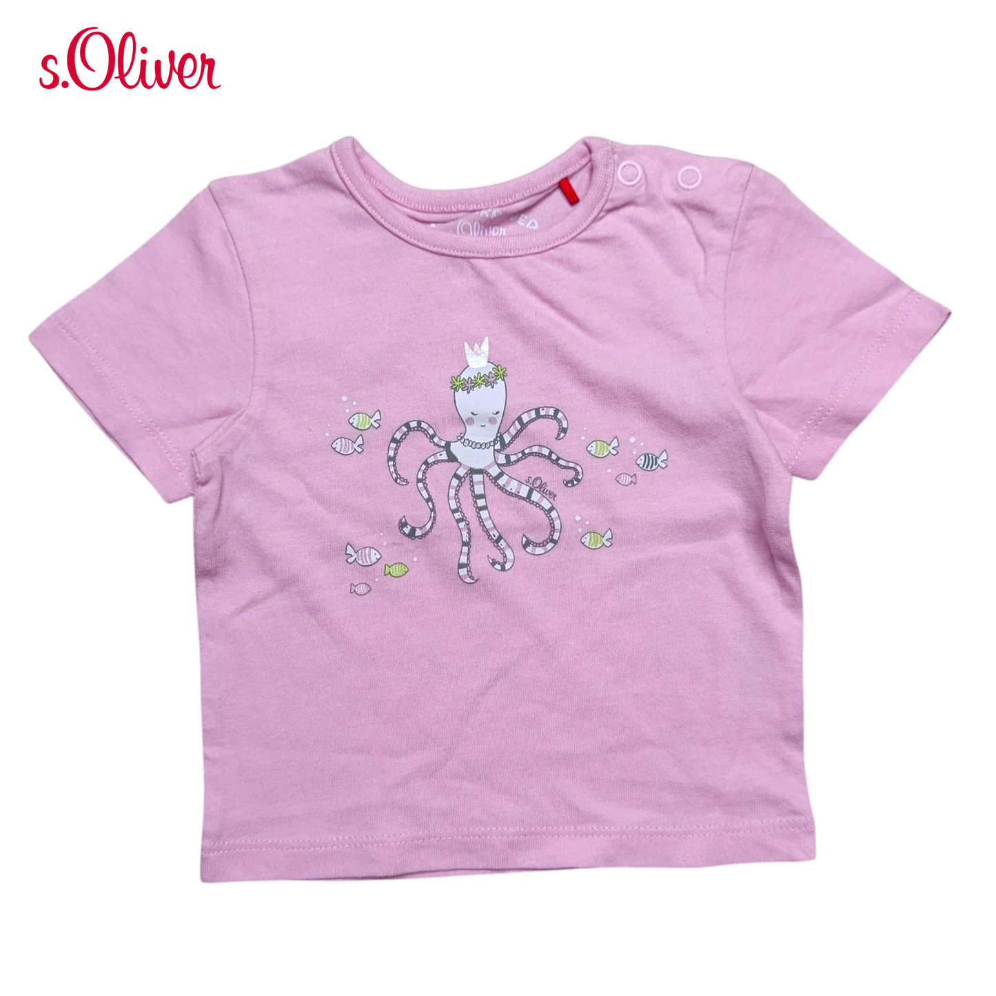 S.Oliver Round Neck T-shirt ( Cute Octopus )