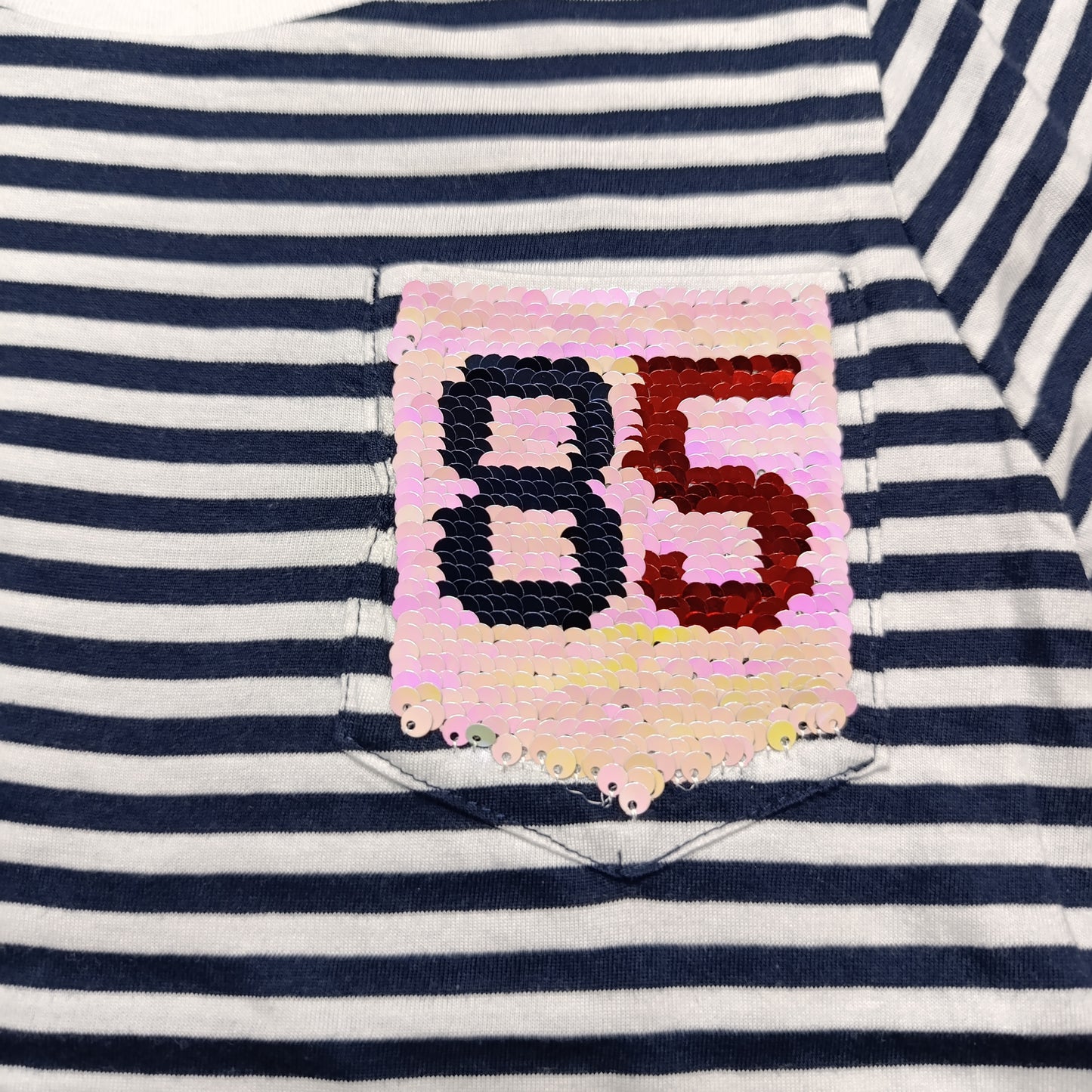 Tommy Hilfiger Round Neck T-shirt ( Reversible Sequins )